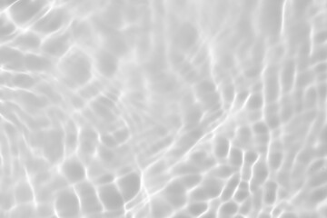 Abstract white transparent water shadow surface texture natural ripple background