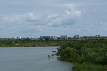 Obraz premium view of the river