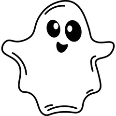Ghost Doodle Line