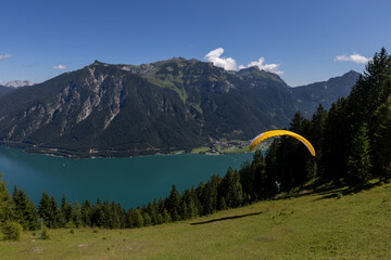 Paragliding am Achensee