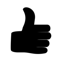 hand with thumb up