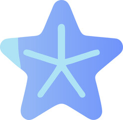 Fototapeta premium star, icon colored shapes gradient