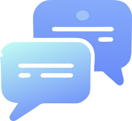 Fototapeta premium sms, icon colored shapes gradient