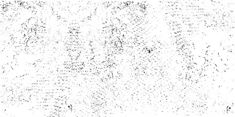 Vector grunge overlay texture. Black and white background. Abstract monochrome image includes a faded effect in dark tones