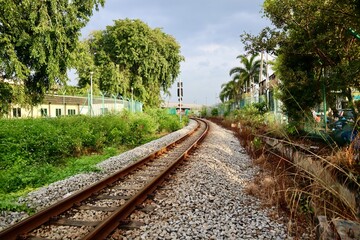 Obraz premium マレーシア 鉄道風景 2