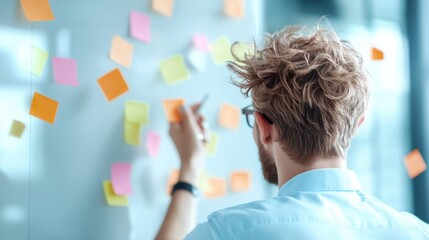 A manager leading a team meeting, offering clear direction and providing constructive feedback to team members.