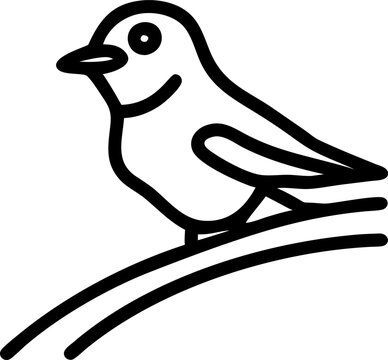 recommend clip art: barn swallow, icon outline