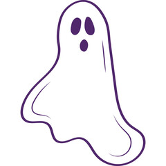 Halloween Ghost Doodle