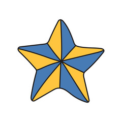 Star Doodle 8 _ Single Vector