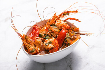 Thai traditional Tom Yum soup