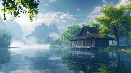 Tranquil Lakeside Retreat