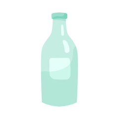 Ecology bottle flask isolated icon