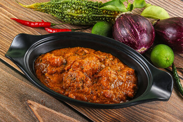 Indian cuisine - chicken masala sauce