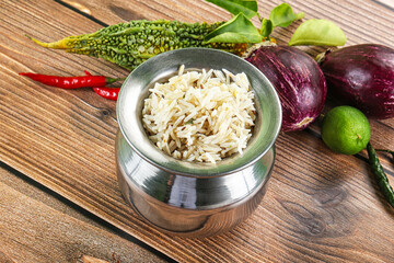 Indian cuisine - jeera rice basmati