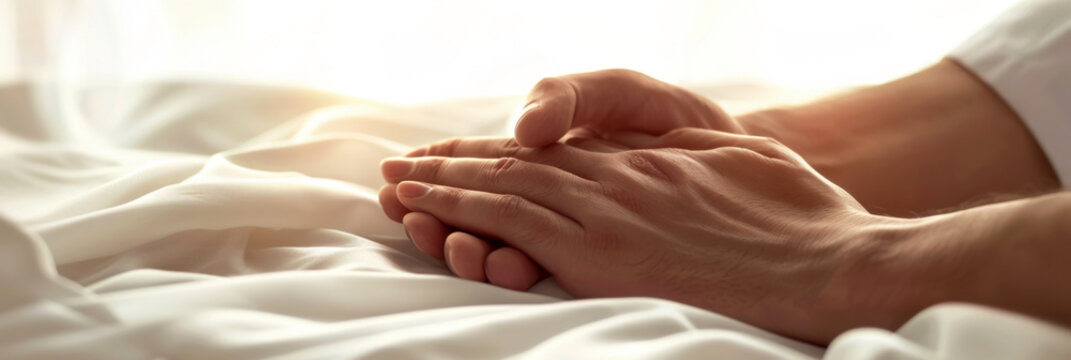 Hospice and Palliative Care Month. Day of Persons with Disability, ageing society care service, support for incurable patients, care for the elderly