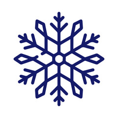 hand drawn snowflake illustration on a white background