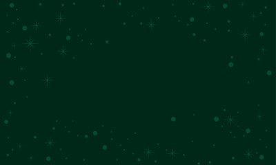 Realistic dark green glitter background design