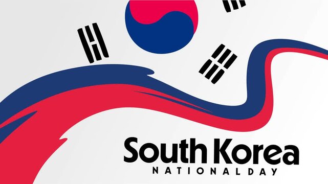 Animated Video of South Korea National Day for all South Koreans