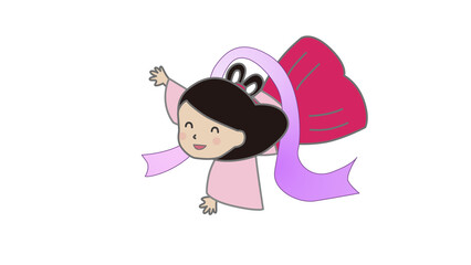 織姫_縁ありのイラスト