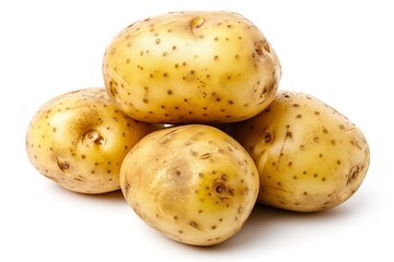 Potato isolated on a white background