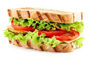 Sandwich isolated on a white background