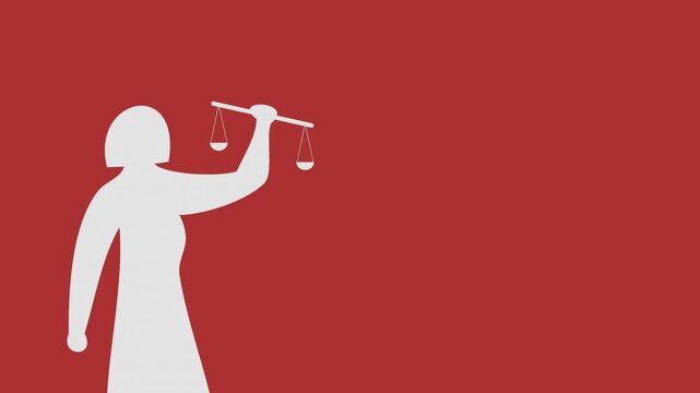 Animated Indonesian constitution vector illustration flat design