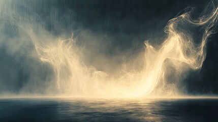 Abstract Light and Smoke