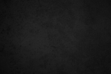 Art black concrete stone texture for background in black. Blackboard blank.