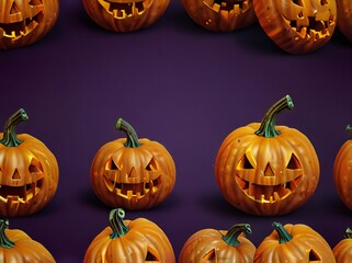 halloween pumpkin set