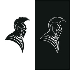 medieval knight logo icon design. This logo represents solidarity, leadership and loyalty © acilliaeggi
