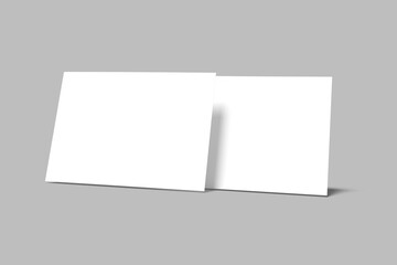 A6 Postcard Blank Mockup