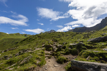 Bergpanorama auf dem Ahorn in den Zillertaler Alpen