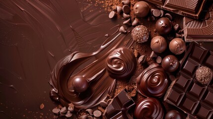 Delicious Chocolate Background