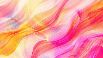 Fototapeta premium Abstract Colorful Swirling Waves Background
