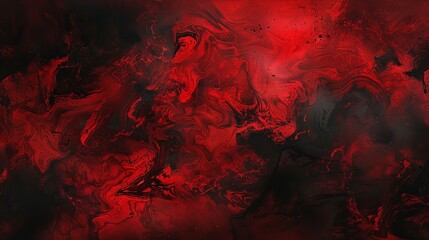 Fototapeta premium Abstract background with scary red and black horror