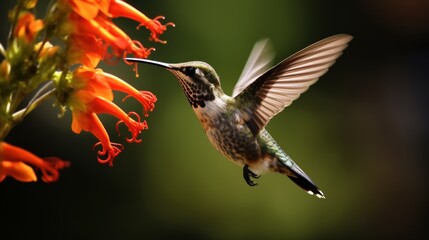 Hummingbird in Flight