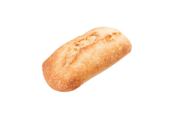bread on white background