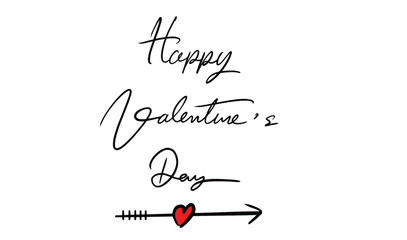 Happy valentine day arrow direction red pink orange color heart love shape black dark color sign symbol calligraphy script text font happy valentine day 14 fourteen day february month romance wedding 