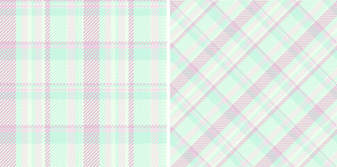 Fabric check tartan of textile vector seamless with a background texture pattern plaid.