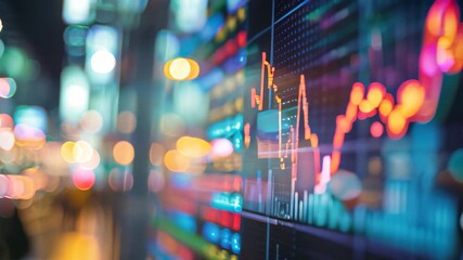 A man is seated in a chair facing a window, Tracking market data and news to stay ahead of market changes