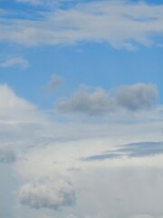 blue sky with clouds