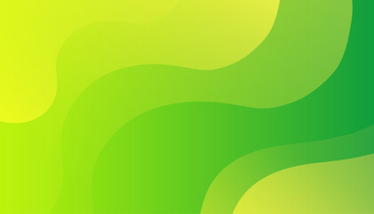 Green abstract geometric shapes background. Vector illustration