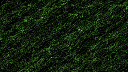  Abstract digital wave of particles