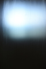 white plastic curtain texture in bathroom, scary scene