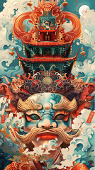 Illustrations portray the vibrancy and beauty of cultural experiences worldwide