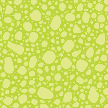 Green skin dinosaur seamless pattern