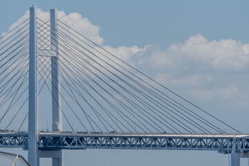 Obraz premium 大きな吊り橋