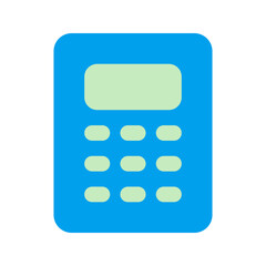 calculator duo tone icon