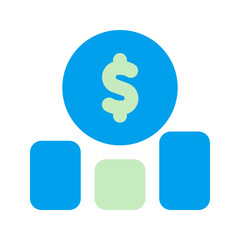 revenue duo tone icon