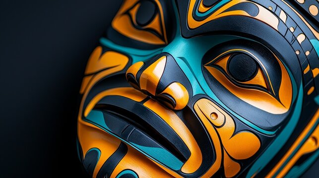 Traditional Yup'ik mask carving, Alaskan Native art
